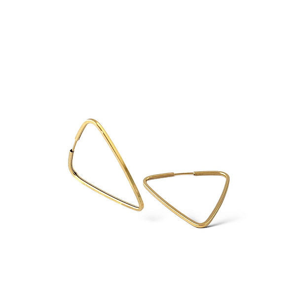 BRINCO TRIÂNGULO 03 EM OURO 18K