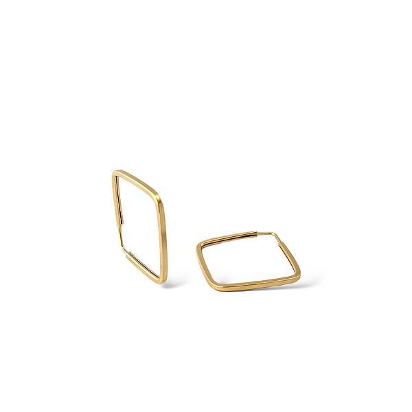 BRINCO LOSANGO Q 02 EM OURO 18K