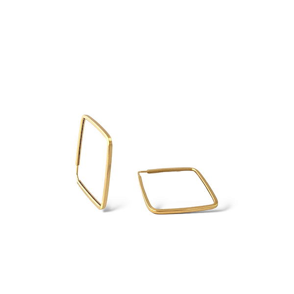 BRINCO LOSANGO Q 03 EM OURO 18K