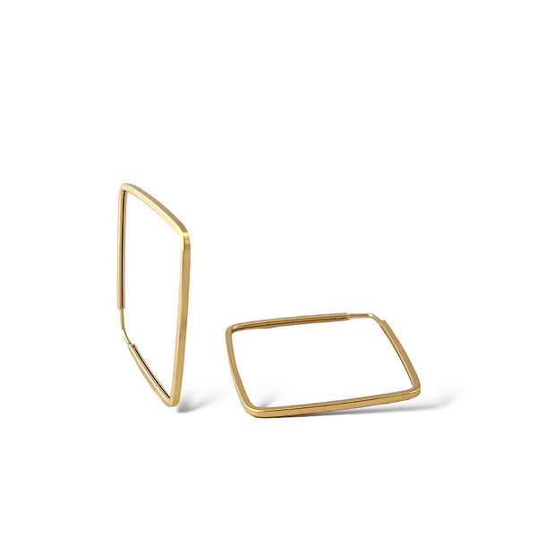 BRINCO LOSANGO Q 04 EM OURO 18K