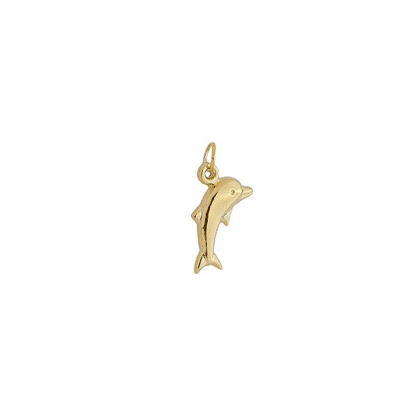 PINGENTE EM OURO GOLFINHO 12 MM