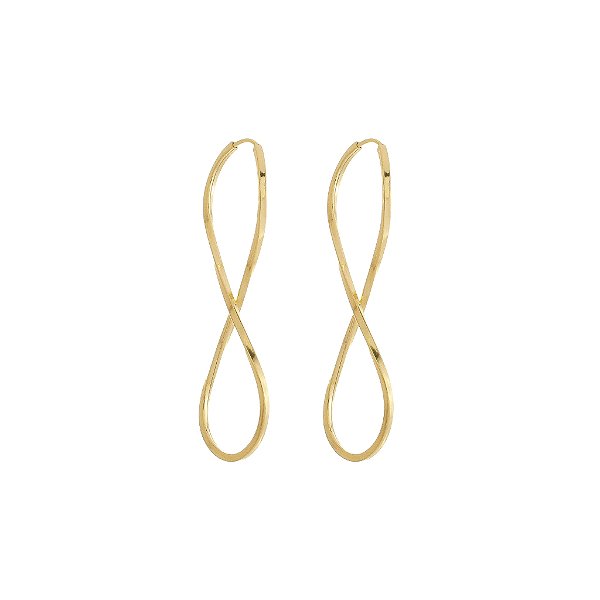 BRINCO EM OURO INFINITO 34MM