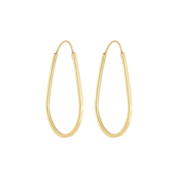 BRINCO EM OURO GOTA 20MM