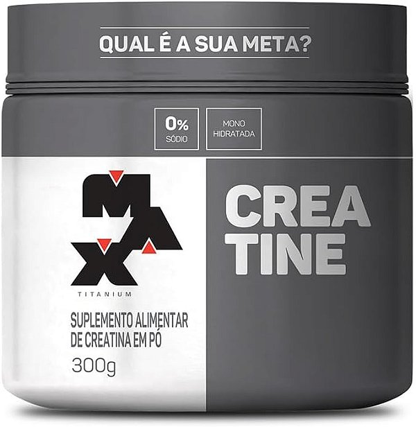 Creatina MaxTitanium 300g Sem Sabor