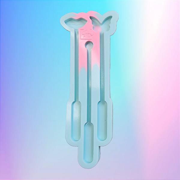 Molde de Silicone 3 Espátulas