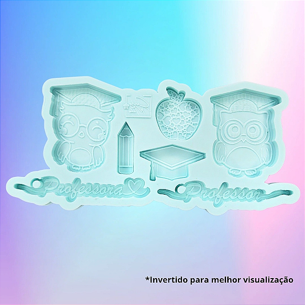 Molde de Silicone Dia dos Professores