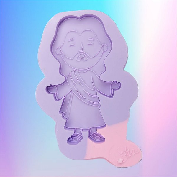 Molde de Silicone Jesus 7cm