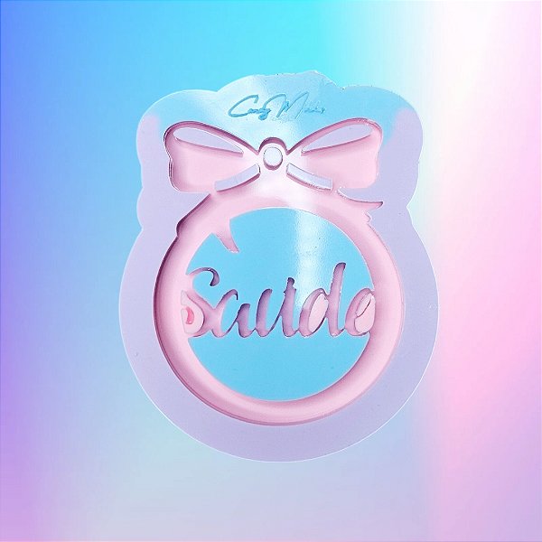 Molde de Silicone Bola Natalina - Saúde - 7cm