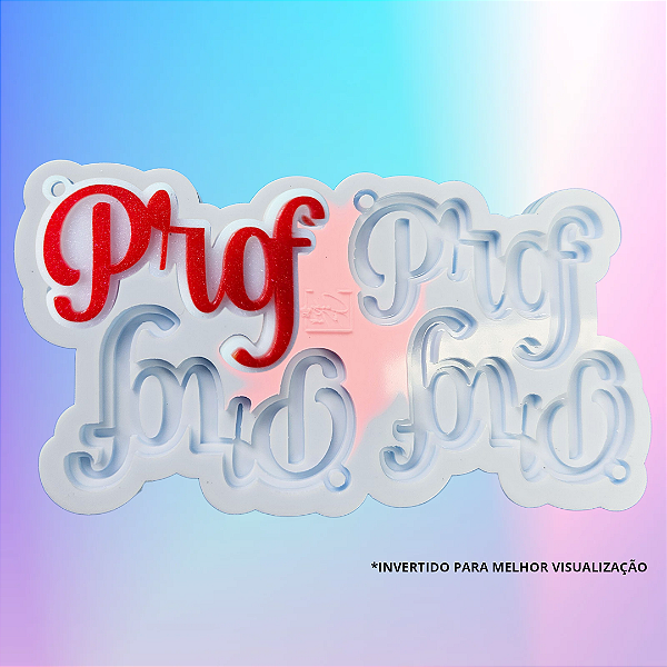 Molde de Silicone PROF 3D - 4 cavidades