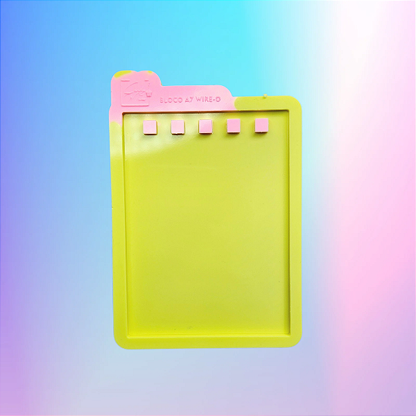 Molde de Silicone Bloco A7 - 5 furos