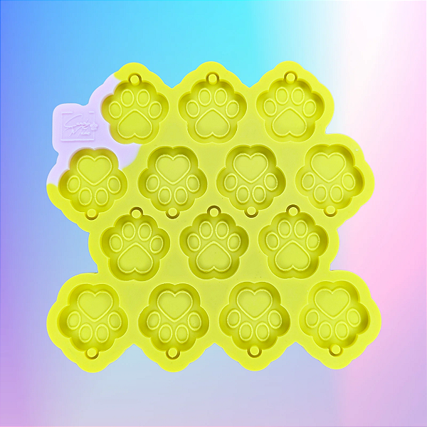 Molde de Silicone Patinha Modelo I - 14 Cavidades