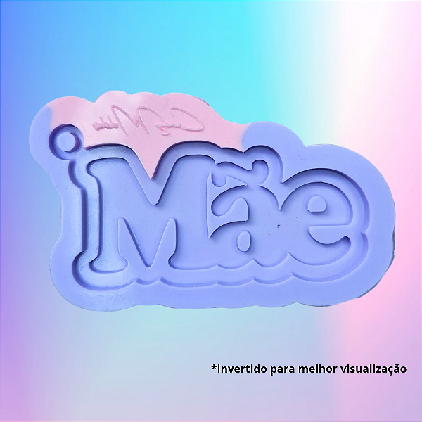 BAZAR - Molde de Silicone Mãe 6.5cm 1 Cavidade