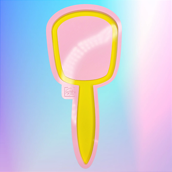 Molde de Silicone Espelho Aurora GG 25cm - Espelho de Mão
