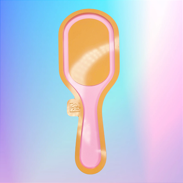 Molde de Silicone Espelho Oval Classic Grande 25cm - Espelho de Mão