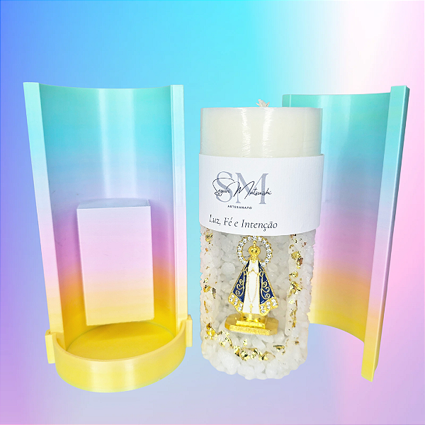 Molde Vela Oratória Impressão 3D - 14cm
