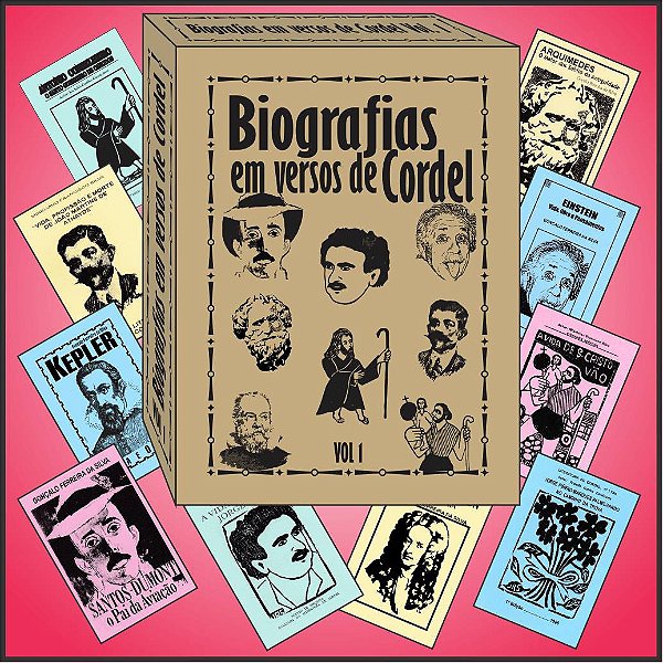 Coleção Biografias em Cordel 10 Títulos