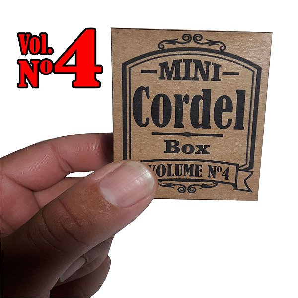 Coleção Mini Folhetos de Cordel 20 und. Vol.4