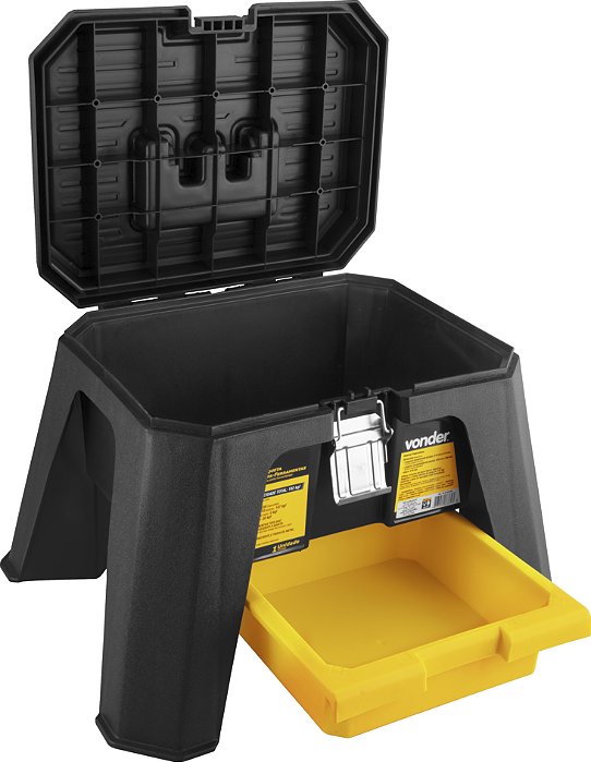BANQUETA PLASTICA PORTA FERRAMENTAS - VONDER