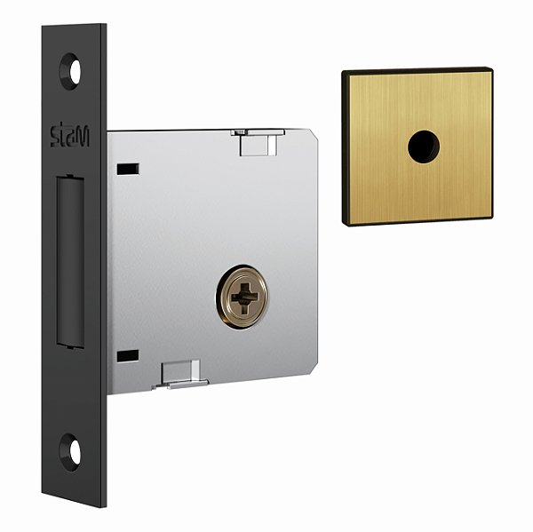 FECHADURA STAM AUXILIAR 1004 QUAD OXIDADO