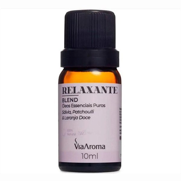 BLEND OLEOS ESSENCIAIS PUROS 10ML RELAXANTE