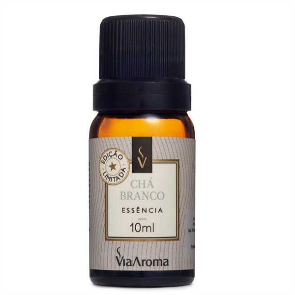 ESSENCIA 10ML CLASSICA CHA BRANCO - VIA AROMA