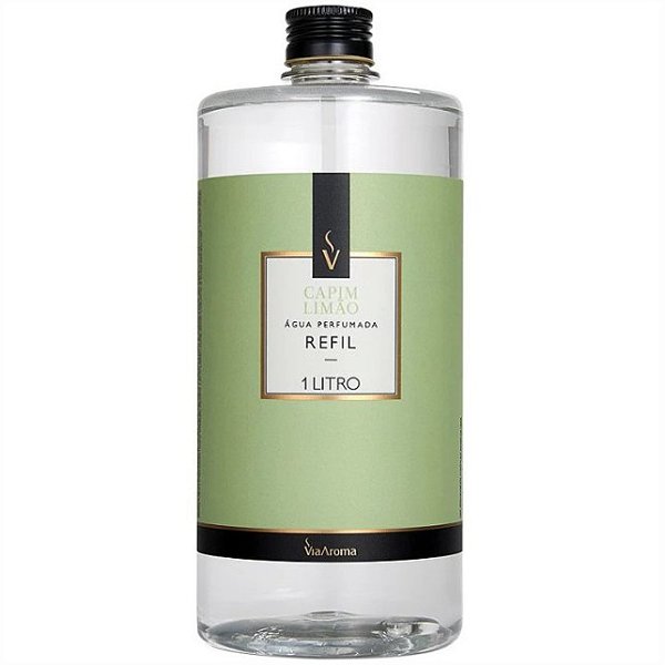 REFIL 1LT AGUA PERF. CLASSICA CAPIM LIMAO - VIA AROMA