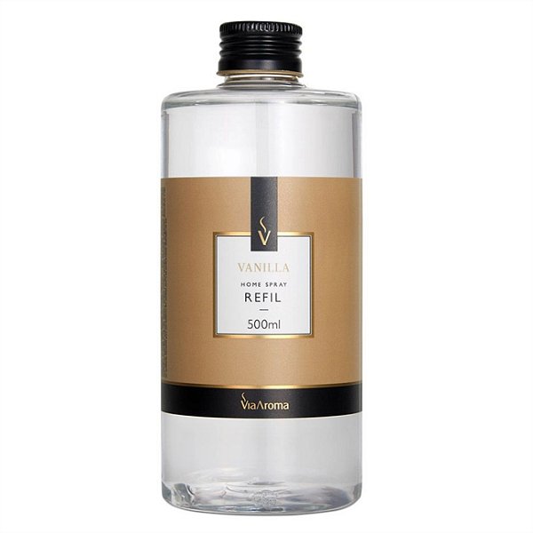 REFIL 500ML HOME SPRAY CLASSICA VANILLA - VIA AROMA