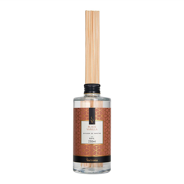 REFIL 250ML DIF. DE VARETAS CLASSICA BLACK VANILLA