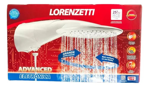 DUCHA LORENZETTI ADVANCED 220V 7500W