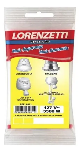 RESISTENCIA LORENZETTI TRADIÇAO REF055L 127V 5500W