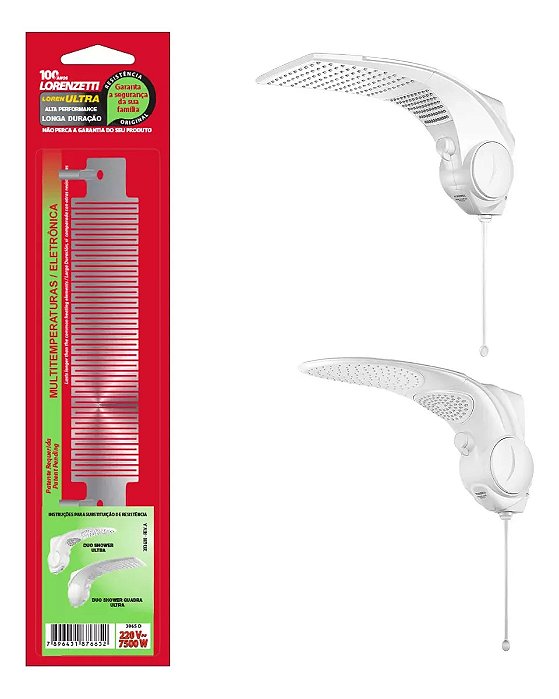 RESISTENCIA LORENZETTI DUO SHOWER 7500W 220V
