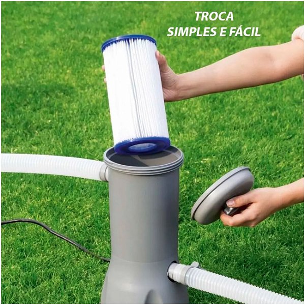 CARTUCHO FILTRO 220V BOMBA 200L/H 2PÇS -KALA