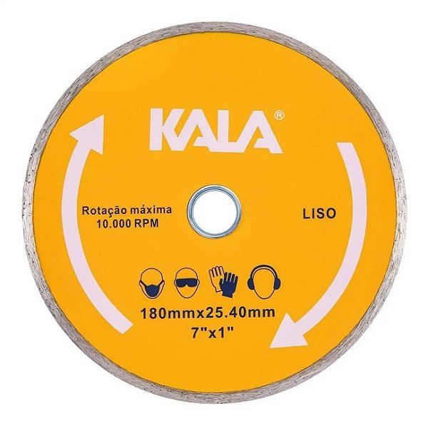 DISCO DIAMANTADO KALA LISO 180X25,4M