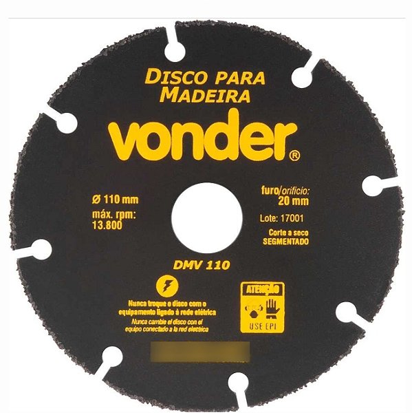 DISCO SERRA VIDEA 4.3/8 D - VONDER