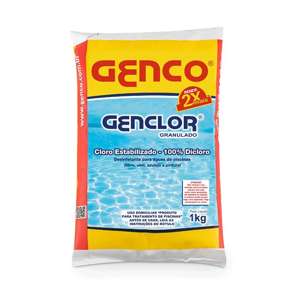 CLORO ESTABILIZADO 1KG - GENCO