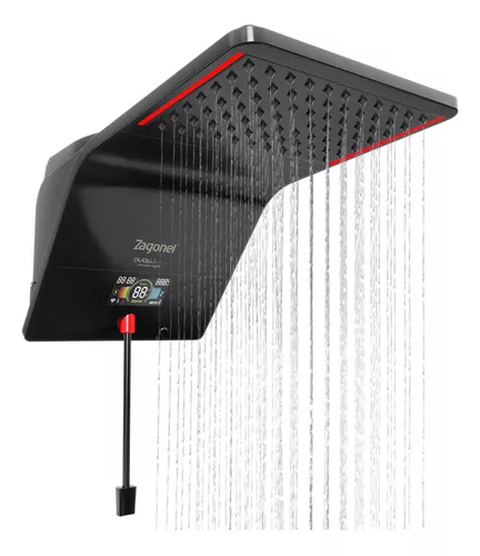 DUCHA ZAGONEL DUCALI PREMIUM SMART ELET. 7500W 220V BLACK