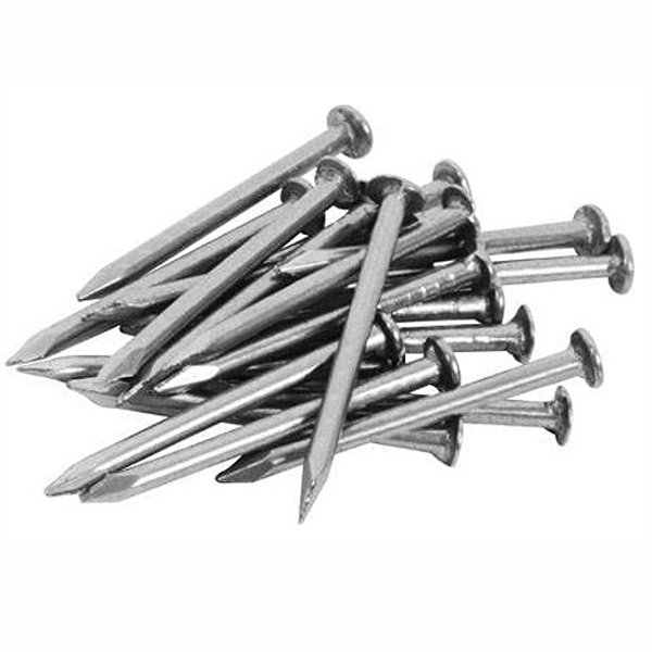 Pacote 1kg Prego Aço Galvanizado da Gerdau 18x30 com Cabeça