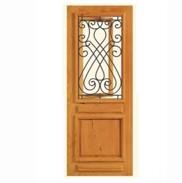 PORTA MAD 170 80CM LINHA FERRO ANGELIM PEDRA - GALON