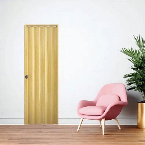 PORTA SANFONADA. 60CM X 2.10M - NATURAL - 1