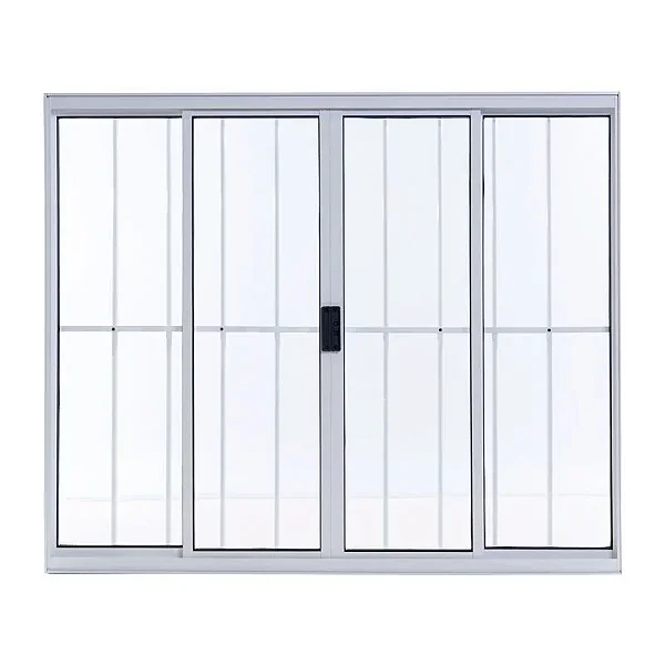 JANELA BR 4F 1,00x1,20 S/BAS ALUMI STRIKE(COM GRADE)