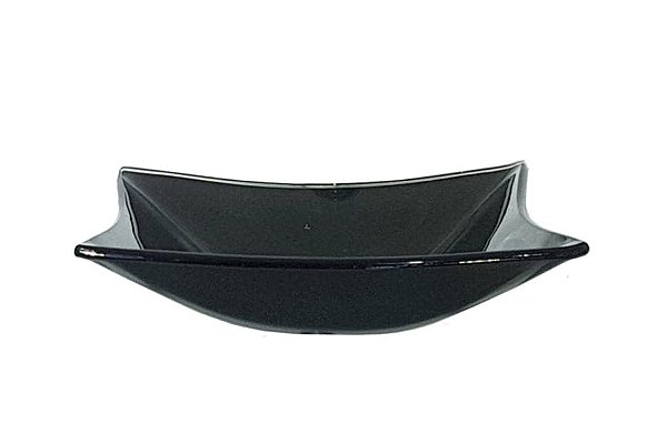 CUBA VIDRO RETANGULAR 41X31 PRETO - VILDREX