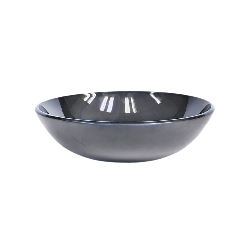 CUBA DE VIDRO REDONDA CR35 GRAFITE - VMEX