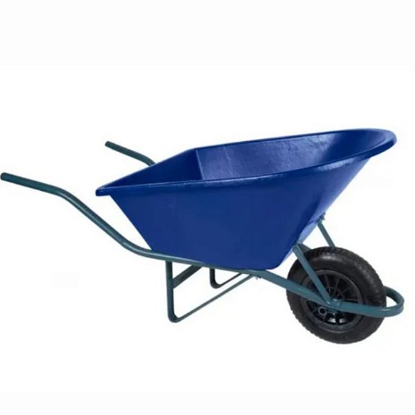 CARRINHO METASUL 90 LTS AZUL CACAMBA PLASTICA