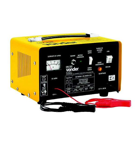 CARREGADOR DE BATERIA CBV 950 127V VONDER