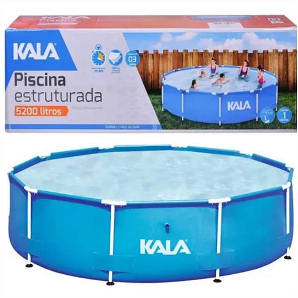 PISCINA ESTRUTURADA 5200L - KALA