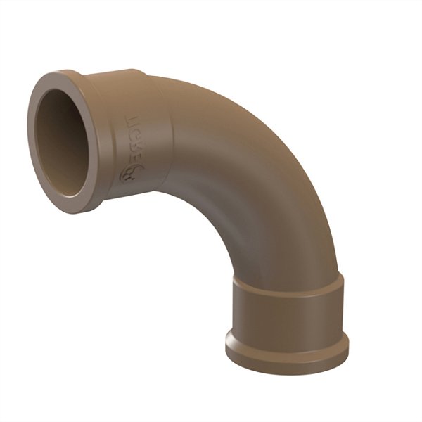 CURVA SOLDAVEL 90° 40 MM - PLASTILIT