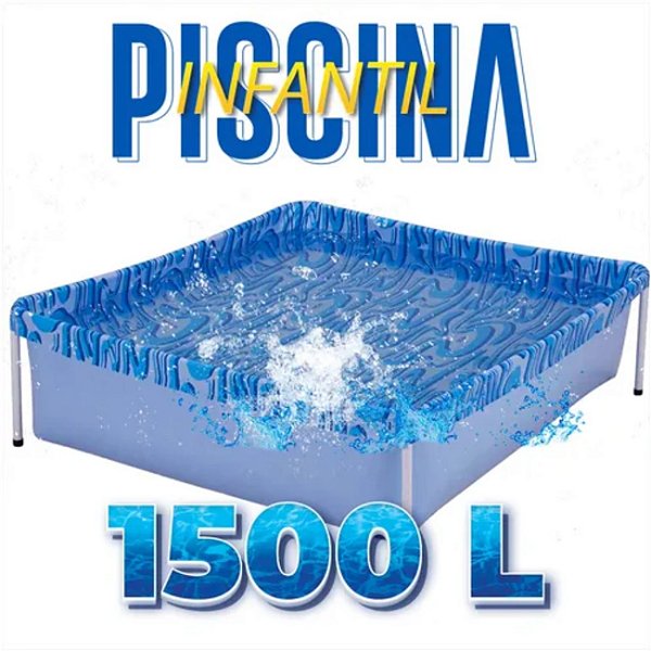 PISCINA ESTRUTURAL 1500L - MOR