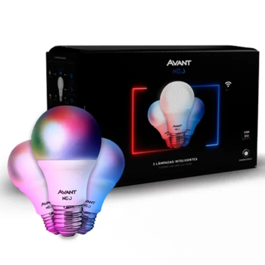 LAMPADA LED NEO 10W RGB PACK3 - AVANT