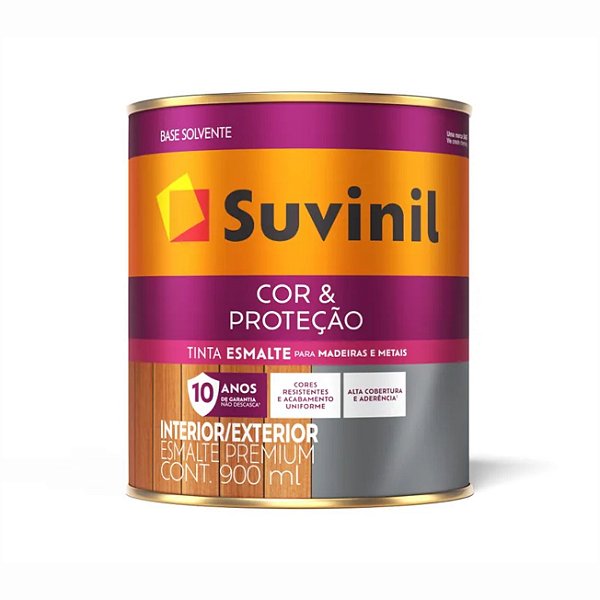 SUVINIL ESM BRIL CINZA MEDIO 0,9LTS