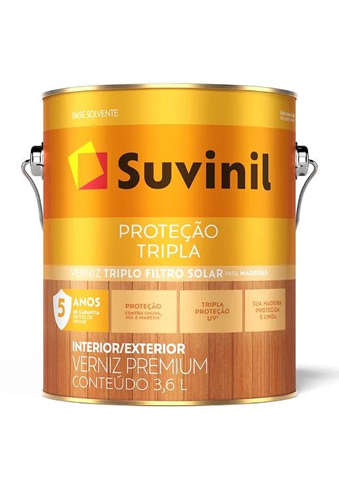 SUVINIL VERNIZ FILTRO SOLAR BRIL MOGNO 3,6 LTS